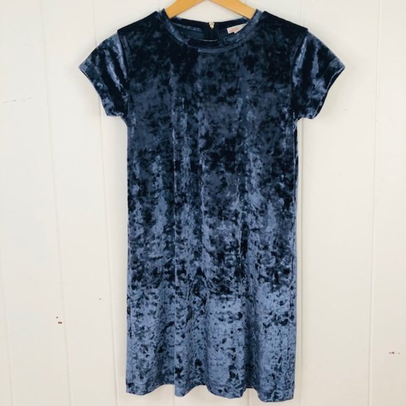 Crewcuts Other - Crewcuts Kids Velvet Blue Dress